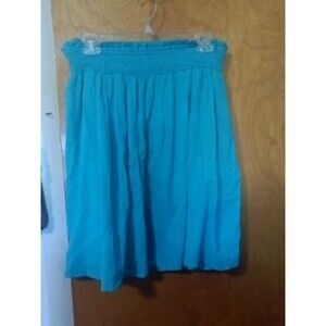 faded glory skirt Blue Size 12/14 It Is A Teal Color Look At Last Pic #165